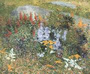John Leslie Breck Rock Garden at Giverny China oil painting reproduction